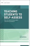 Teaching Students to Self-Assess