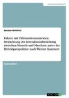 Fahren mit Fahrassistenssystemen. Betrachtung der Interaktionsbeziehung zwischen Mensch und Maschine unter der Hybridperspektive nach Werner Rammert