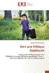 Vers une Ethique Appliquée