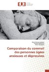 Comparaison du sommeil des personnes âgées anxieuses et dépressives