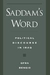 Bengio, O: Saddam's Word