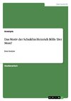 Das Motiv der Schuld in Heinrich Bölls 'Der Mord'