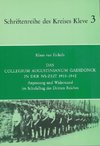 Das Collegium Augustinianum Gaesdonck in der NS-Zeit 1933-1942