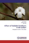 Effect of Soluble Fertilizers in Bt Cotton