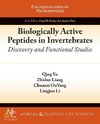 Biologically Active Peptides in Invertebrates