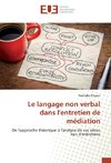 Le langage non verbal dans l'entretien de médiation