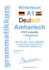 Wörterbuch Deutsch - Amharisch - Englisch Niveau A1