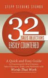 32 Sales Objections Easily Countered