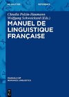 Manuel de linguistique française