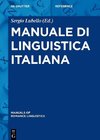 Manuale di linguistica italiana