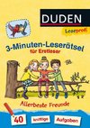 Leseprofi - 3-Minuten-Leserätsel für Erstleser: Allerbeste Freunde