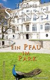 Ein Pfau im Park