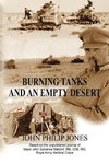 BURNING TANKS AND AN EMPTY DESERT