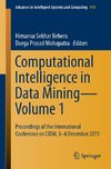 Computational Intelligence in Data Mining-Volume 1