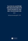 Nachschlagewerk des Reichsgerichts. Gesetzgebung des Deutschen Reichs