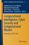 Computational Intelligence, Cyber Security and Computational Models