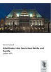 Alterthümer des Deutschen Reichs und Rechts