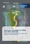 Nonlinear Excitations in NIMs and other materials