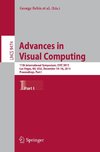 Advances in Visual Computing