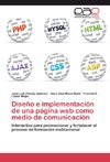 Diseño e implementación de una página web como medio de comunicación