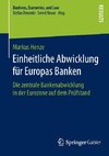 Einheitliche Abwicklung für Europas Banken