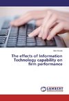 The effects of Information Technology capability on firm performance