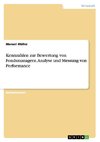 Kennzahlen zur Bewertung von Fondsmanagern. Analyse und Messung von Performance