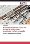 Estabilización de corte en ruta A-616 Iquique mediante refuerzo suelo