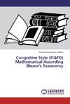 Congnitive Style (FI&FD) Mathematical According Bloom's Taxonomy