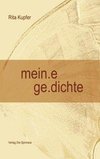 mein.e ge.dichte