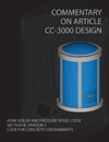 Commentary on Article CC-3000 Design ASME Boiler and Pressure Vessel Code