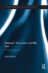 Belcher, A: Directors' Decisions and the Law