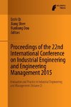 Proceedings of the 22nd International Conference on Industrial Engineering and Engineering Management 2015