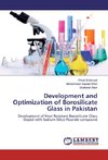 Development and Optimization of Borosilicate Glass in Pakistan