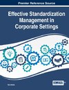 EFFECTIVE STANDARDIZATION MGMT