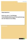 Banks go green. Nachhaltige Unternehmensführung als Herausforderung für das Bankencontrolling