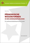 Pädagogische Wissensformen in der Lehrer(innen)bildung