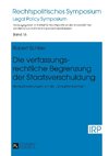 Die verfassungsrechtliche Begrenzung der Staatsverschuldung