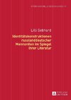 Identitätskonstruktionen russlanddeutscher Mennoniten im Spiegel ihrer Literatur