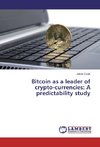 Bitcoin as a leader of crypto-currencies: A predictability study