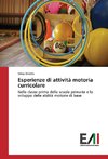 Esperienze di attività motoria curricolare