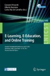 E-Learning, E-Education, and Online Training