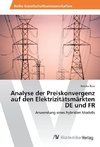 Analyse der Preiskonvergenz auf den Elektrizitätsmärkten DE und FR