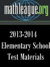 Elementary School Test Materials 2013-2014