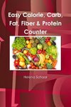 Easy Calorie, Carb, Fat, Fiber & Protein Counter