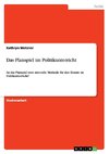 Das Planspiel im Politikunterricht