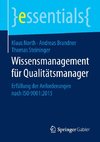 Wissensmanagement für Qualitätsmanager