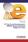 ICT for Rural Development: WIMAX Boons Baramati Region in India