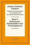 Textkritische Werkausgabe 1. Quellendokumentation