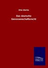 Das deutsche Genossenschaftsrecht